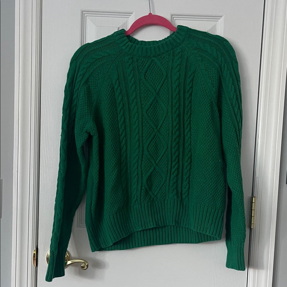 GAP Emerald Cable Knit Women's Sweater